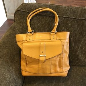 Merona gold large tote