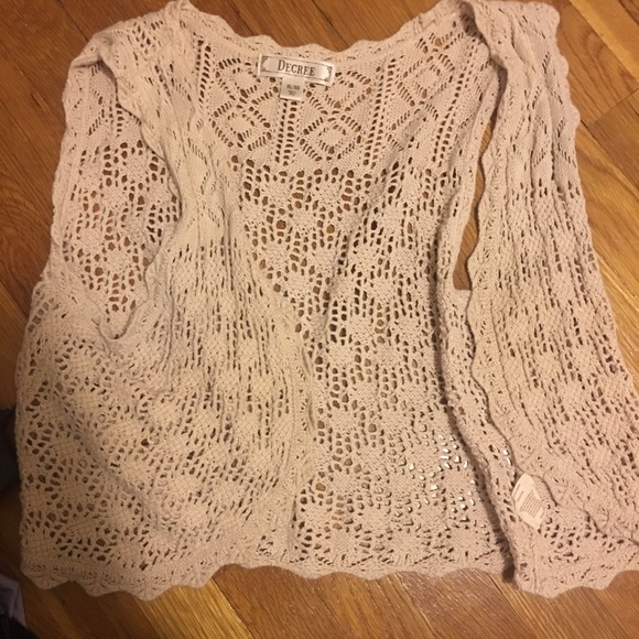 Decree Crochet Vest