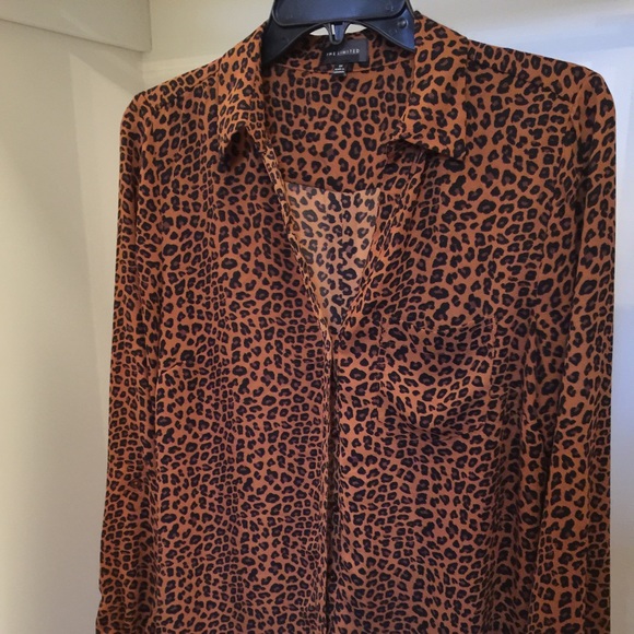 The Limited Leopard Ashton Blouse size Medium
