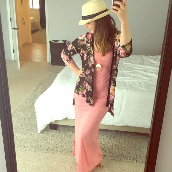 VS Long jersey knit dress