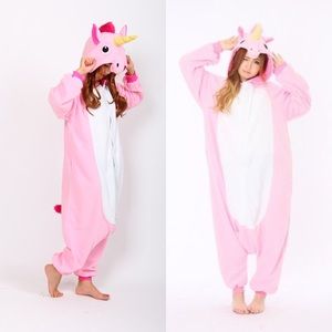 Pink Unicorn Onesie XL