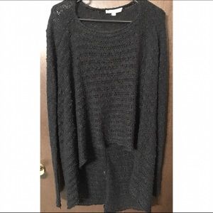 Blush Noir Open Weave Sweater