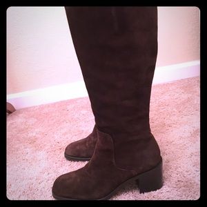 New in box! Suede boots