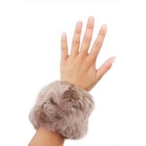 Fur arm warmer