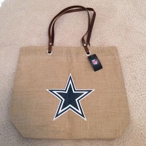 Dallas Cowboys tote bag, NWT
