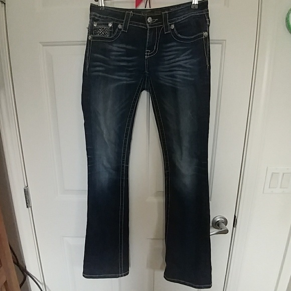 Miss Me Bootcut with pocket flap design
