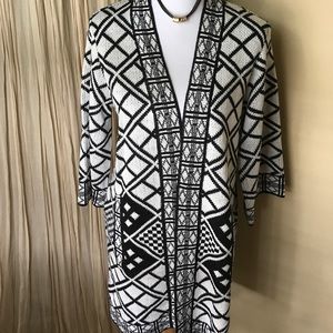 Lovely oversized sweater jacket - think cozy.