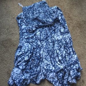 Michael Kors Maxi Strapless Dress