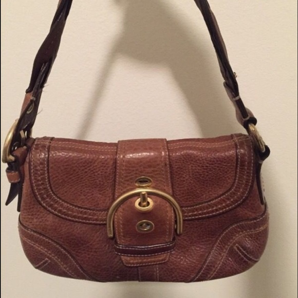 Coach leather purse
