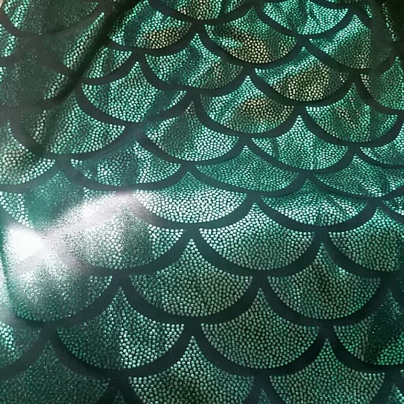 Mermaid leggings GREEN