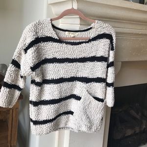 Cozy quarter sleeve sweater