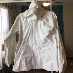 North Face raincoat