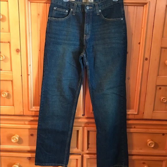 NWT red camel men's blue jeans