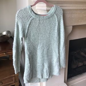 Mint green sweater