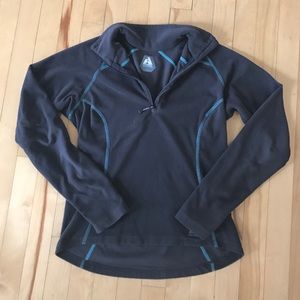 First Ascent quarter zip fleece pullover