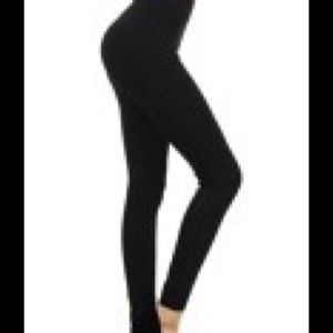 Solid color seamless full legging