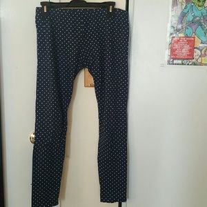Navy blue leggings