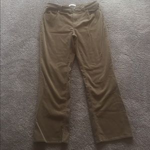 Coldwater Creek corduroy pants