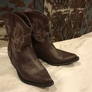 NWOT Mid-calf Cowboy Boots
