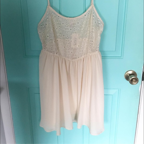 Cream dress