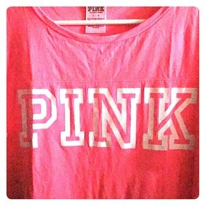 Victoria's secret pink tee