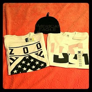 Zoo York & DC Men's Tee bundle *SOLD*