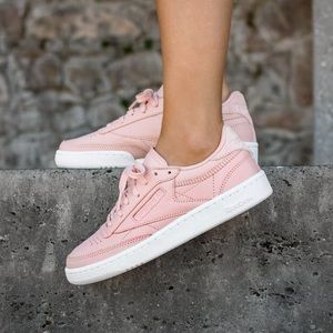Reebok Blush Pink Club C