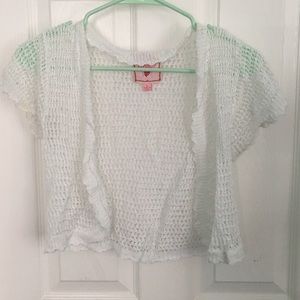 Knit mini cardigan