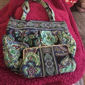 Vera Bradley purse and wallet