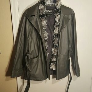 2 for $40 Dark Silver jacket size L