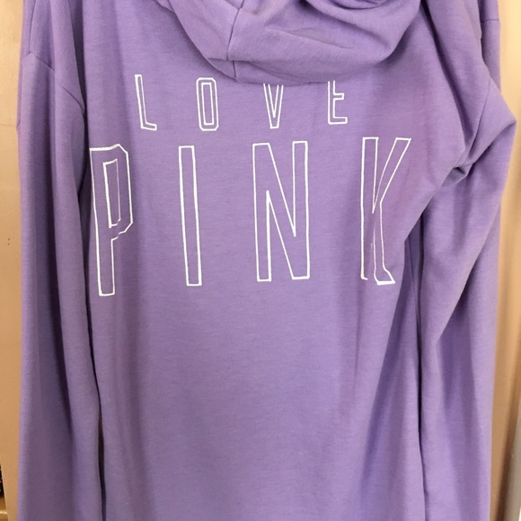 PINK oversized hoodie tunic - Picture 2 of 4