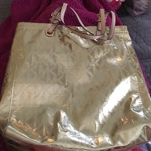Michael Kor Gold Purse