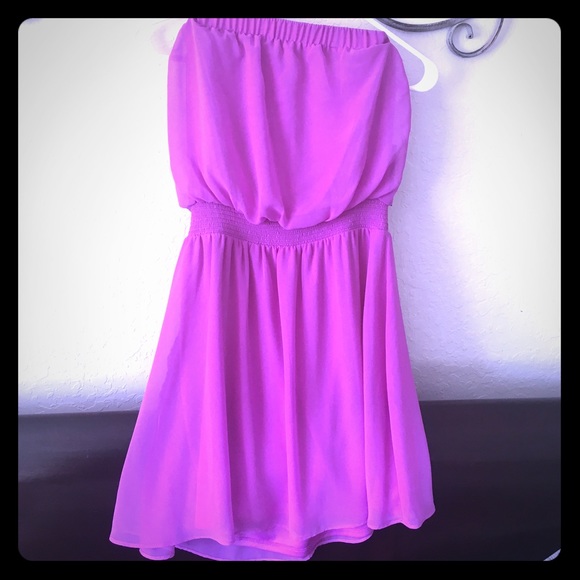 New Medium Strapless Dress Express