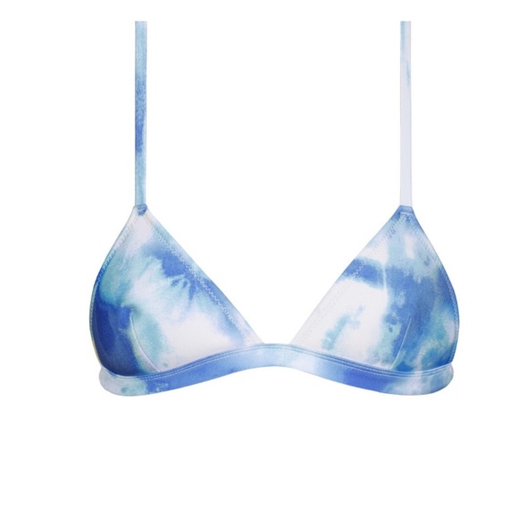 Triangl BiBi blue tie dye TOP ONLY