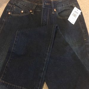 Ladies JAG Stretch Boot Cut Dark Jeans Size 0