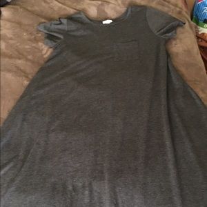 LulaRoe S dark grey Carly