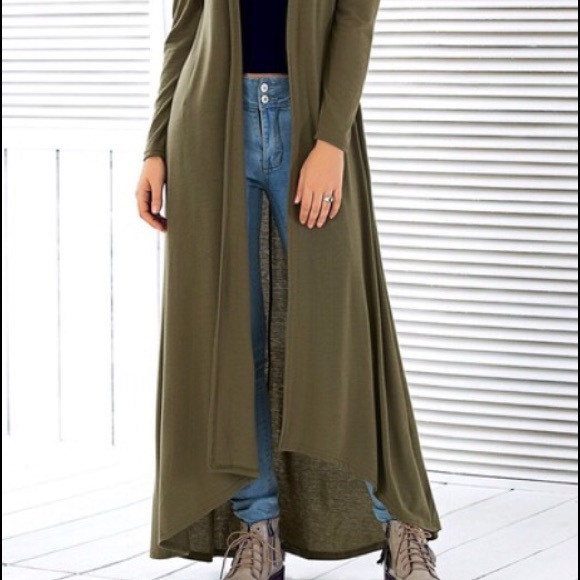 ✨RESTOCKED Hooded Long Sleeve Maxi - Picture 3 of 4