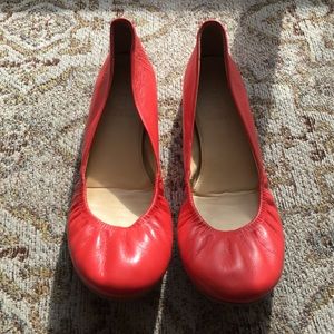 J. Crew Cece leather ballet flats size 8