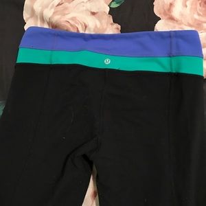 Fit and flare lululemon yoga pants