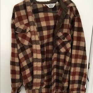Woolrich Checkered flannel coat