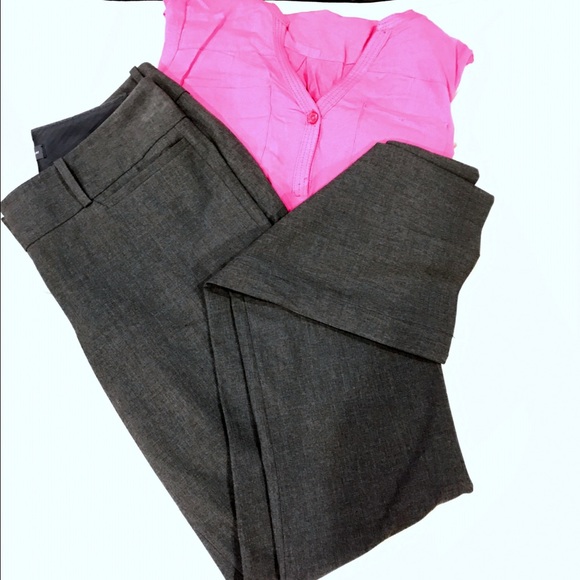 NWT The Limited Charcoal Gray Dress Pants