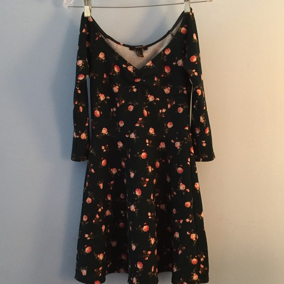 Off-the-shoulder F21 Dress - Picture 1 of 4
