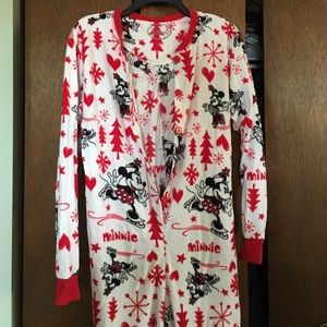 Minnie Mouse footie pajamas