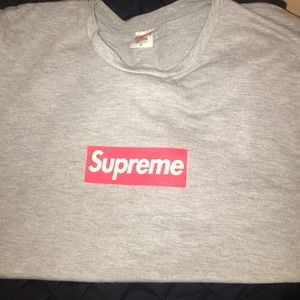 Supreme box logo size medium