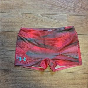 Under armour spandex shorts