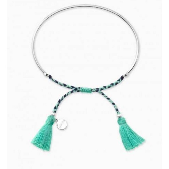 Stella & Dot Fete Silver Bracelet