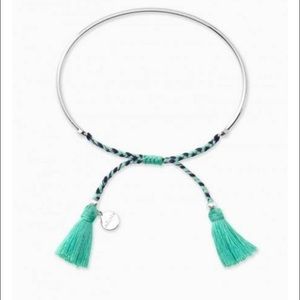 Stella & Dot Fete Silver Bracelet