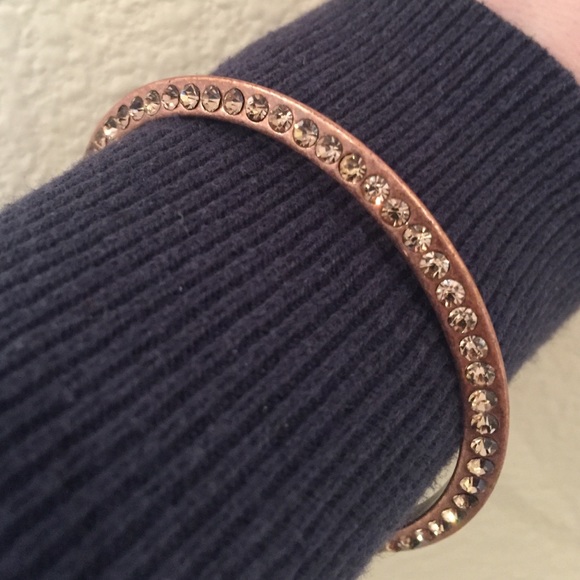 💎✨ Jeweled Bronze Bangle ✨💎