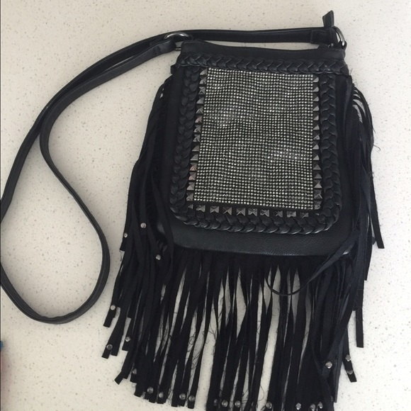 Steve Madden cross body fringe bag
