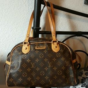 Used authentic louis vuitton purse montorgueil pm